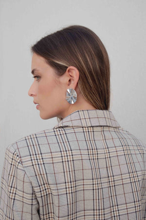 CHAQUETA CROPPED CUADROS