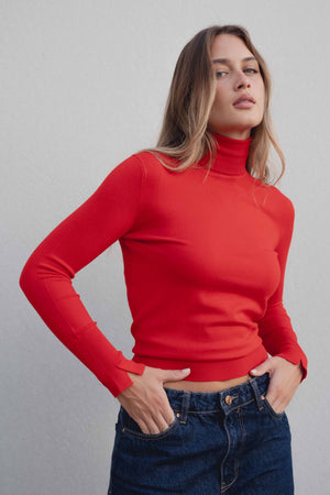 JERSEY BÁSICO PUNTO CUELLO SUBIDO