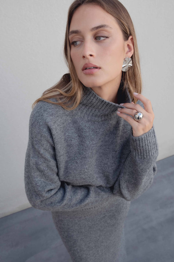 JERSEY OVERSIZE CUELLO SUBIDO