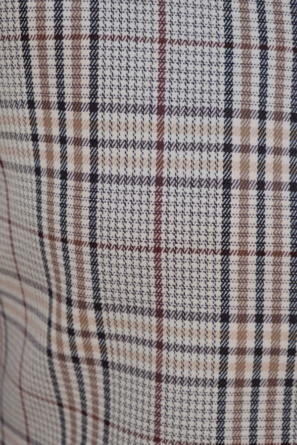 PANTALÓN PINZAS CUADROS