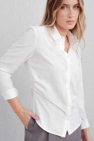 CAMISA TEXTURA CON PLIEGUES