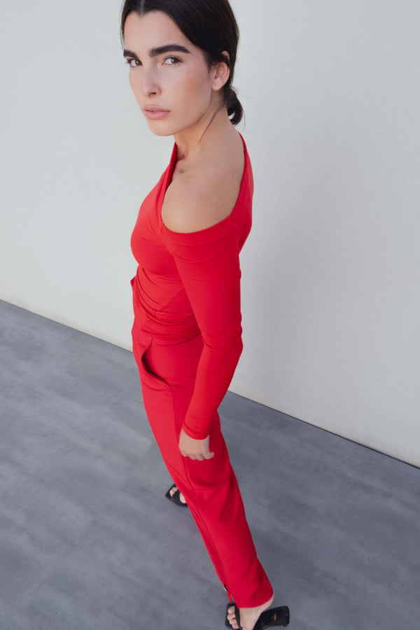 PANTALÓN BOTÓN PLATEADO