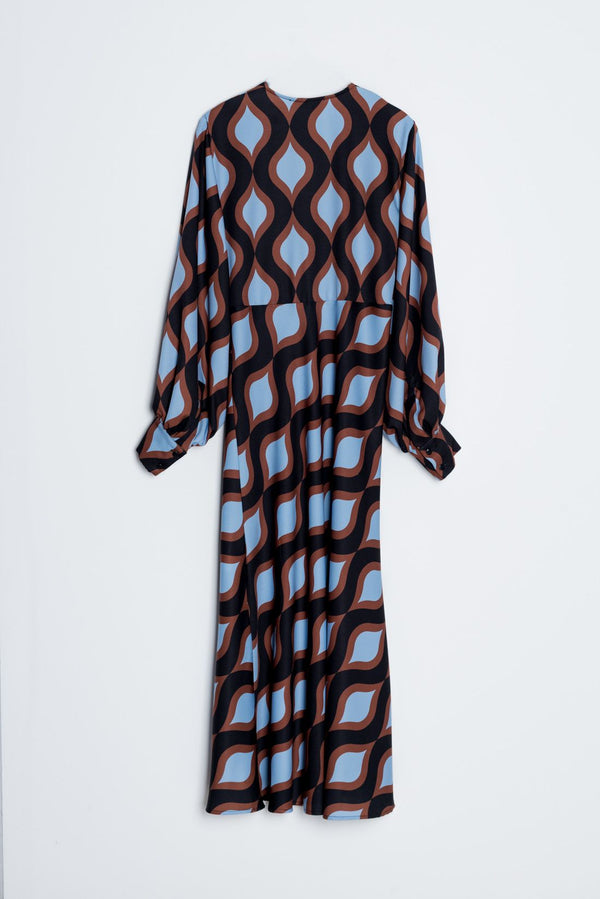 VESTIDO ESTAMPADO GEOMÉTRICO