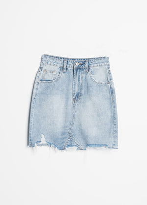 FALDA MINI DENIM