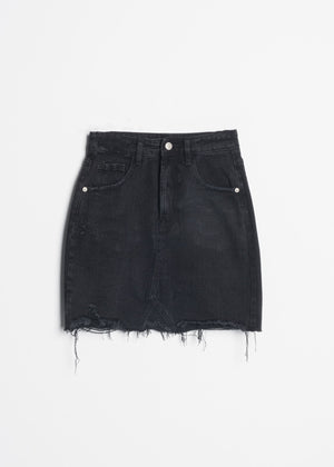FALDA MINI DENIM