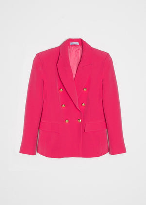 BLAZER CRUZADA BOTONES DORADOS