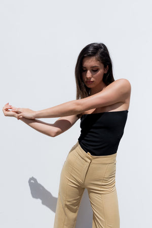 PANTALÓN CROPPED LINO