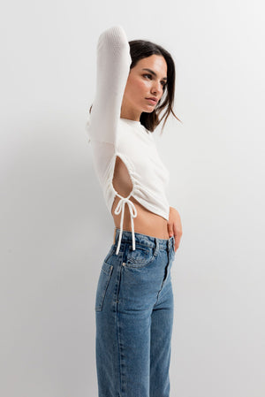 CAMISETA FRUNCE LATERAL