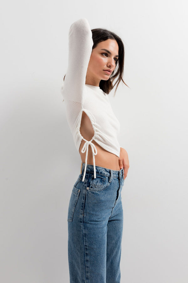 CAMISETA FRUNCE LATERAL