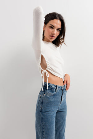 CAMISETA FRUNCE LATERAL