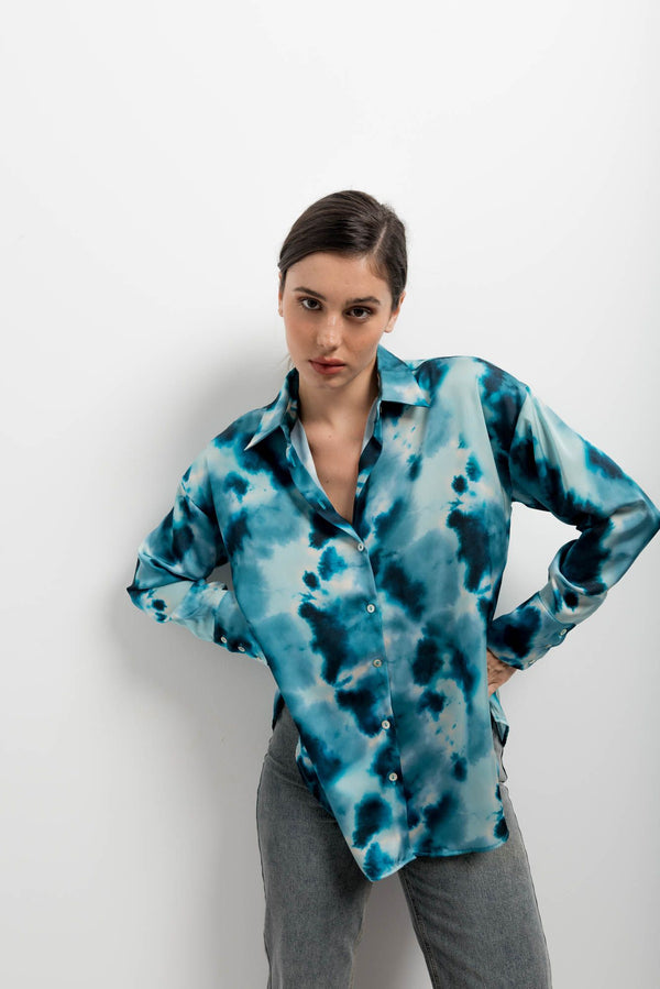 CHEMISE SATINÉE