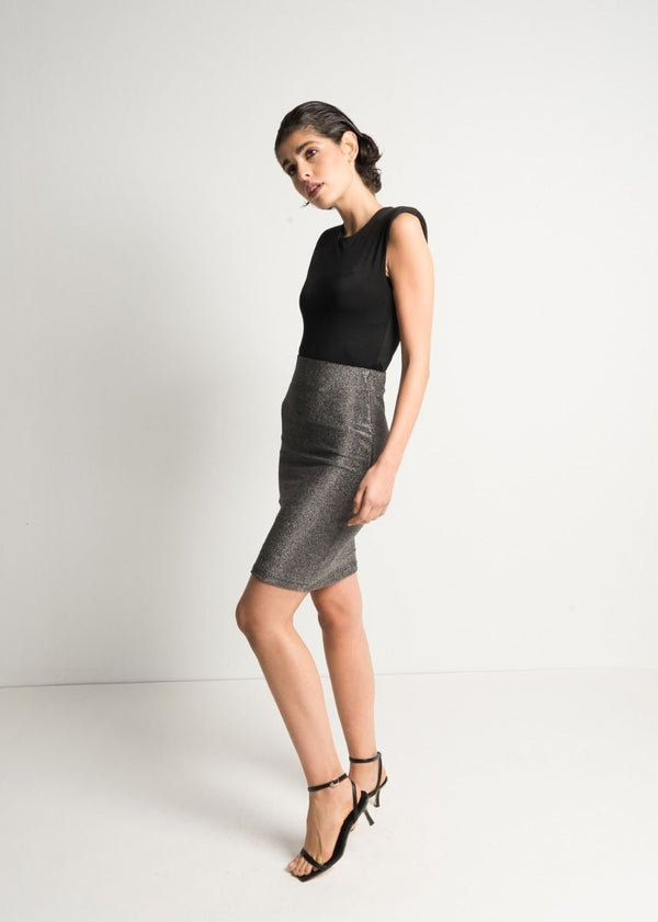 FALDA BRILLO DE LINÚ