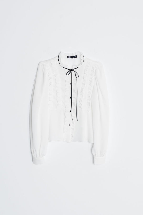 BLUSA VOLANTE LAZO