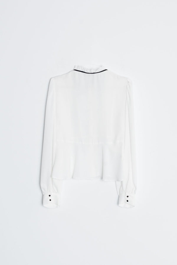 BLUSA VOLANTE LAZO