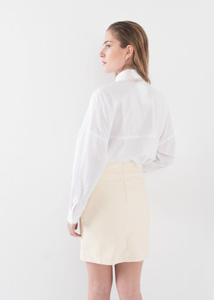 FALDA CRUZADA EFECTO PIEL