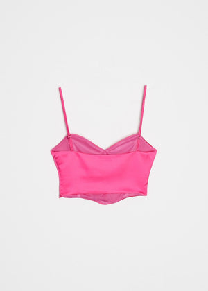 TOP CORSETERO SATINADO