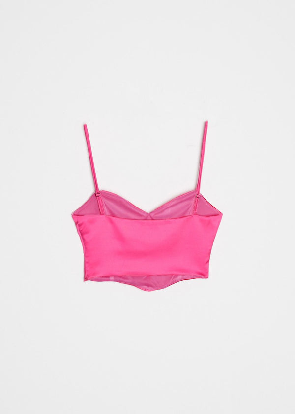 TOP CORSETERO SATINADO