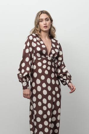 VESTIDO MIDI ESTAMPADO