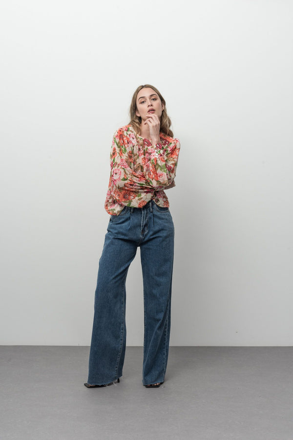 BLOUSE IMPRIMÉ FLEURI