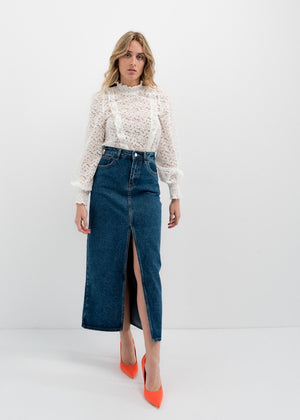 CUERPO ENCAJE VOLANTES