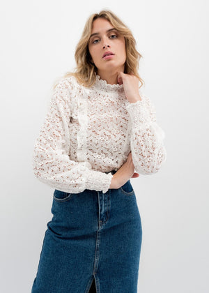 CUERPO ENCAJE VOLANTES