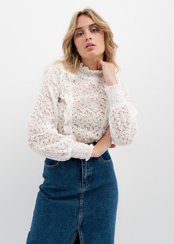 CUERPO ENCAJE VOLANTES