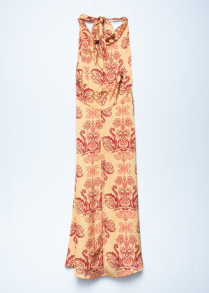 VESTIDO LARGO ESTAMPADO