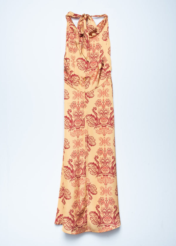 VESTIDO LARGO ESTAMPADO