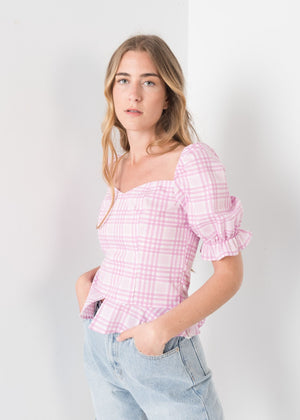 BLUSA PRADERA CUADROS