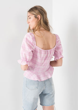 BLUSA PRADERA CUADROS
