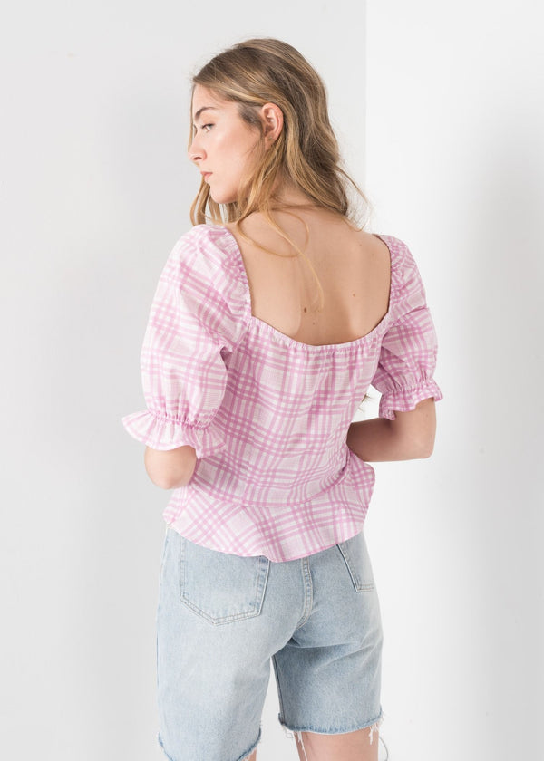 BLUSA PRADERA CUADROS