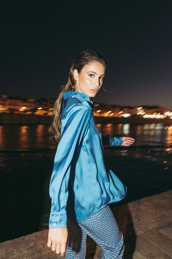 PANTALÓN ESTAMPADO GEOMÉTRICO