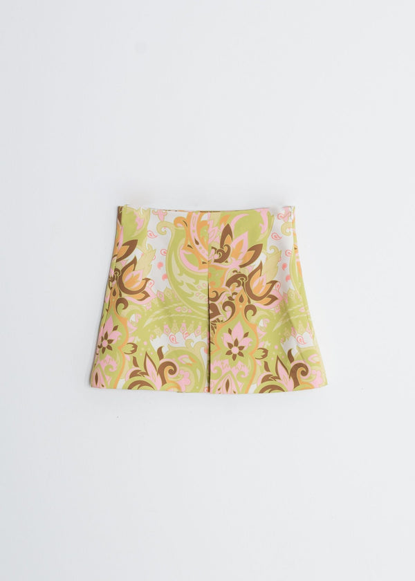 FALDA MINI ESTAMPADA