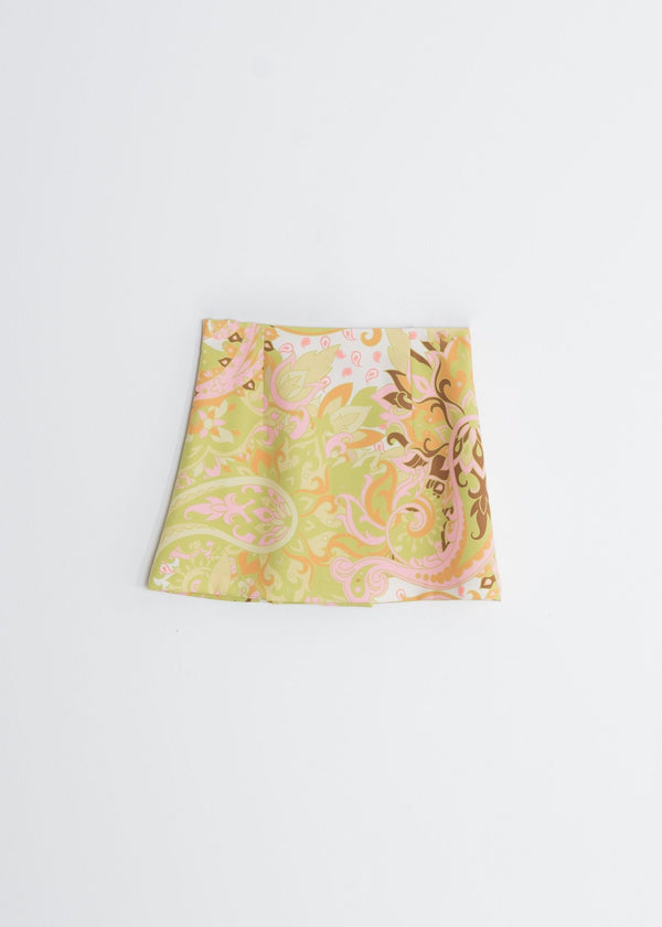 FALDA MINI ESTAMPADA