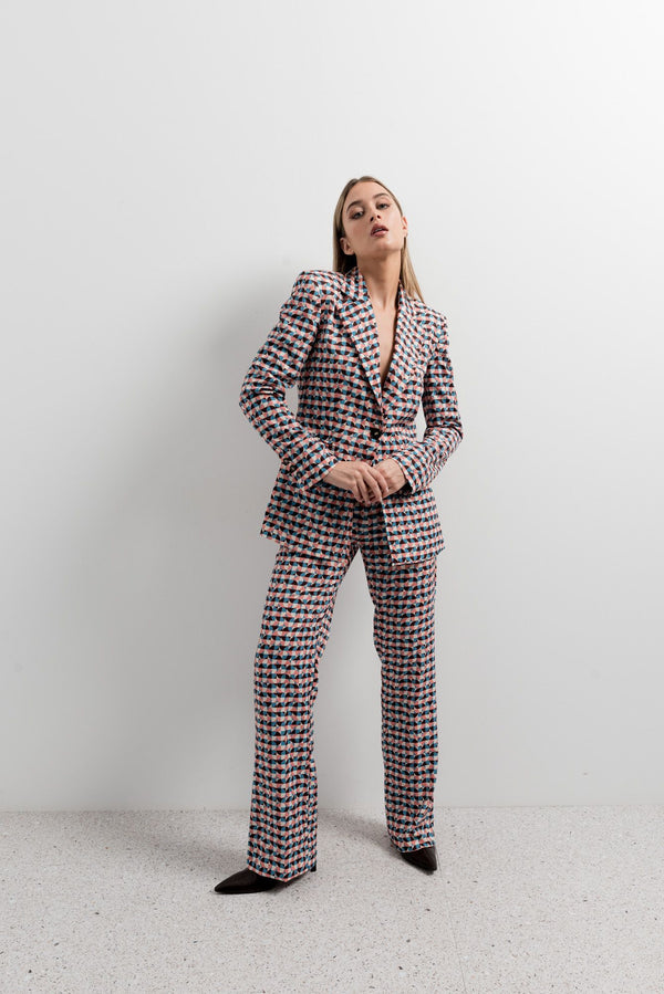 PANTALÓN ESTAMPADO GEOMÉTRICO