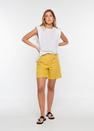 PANTALÓN CORTO DE LINO