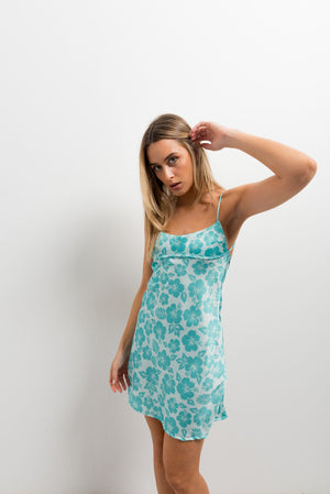 VESTIDO ESTAMPADO SATINADO