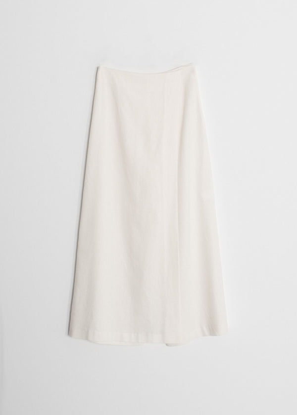 PANTALÓN LINO SOBREFALDA