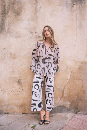 PANTALON FLUIDO ESTAMPADO