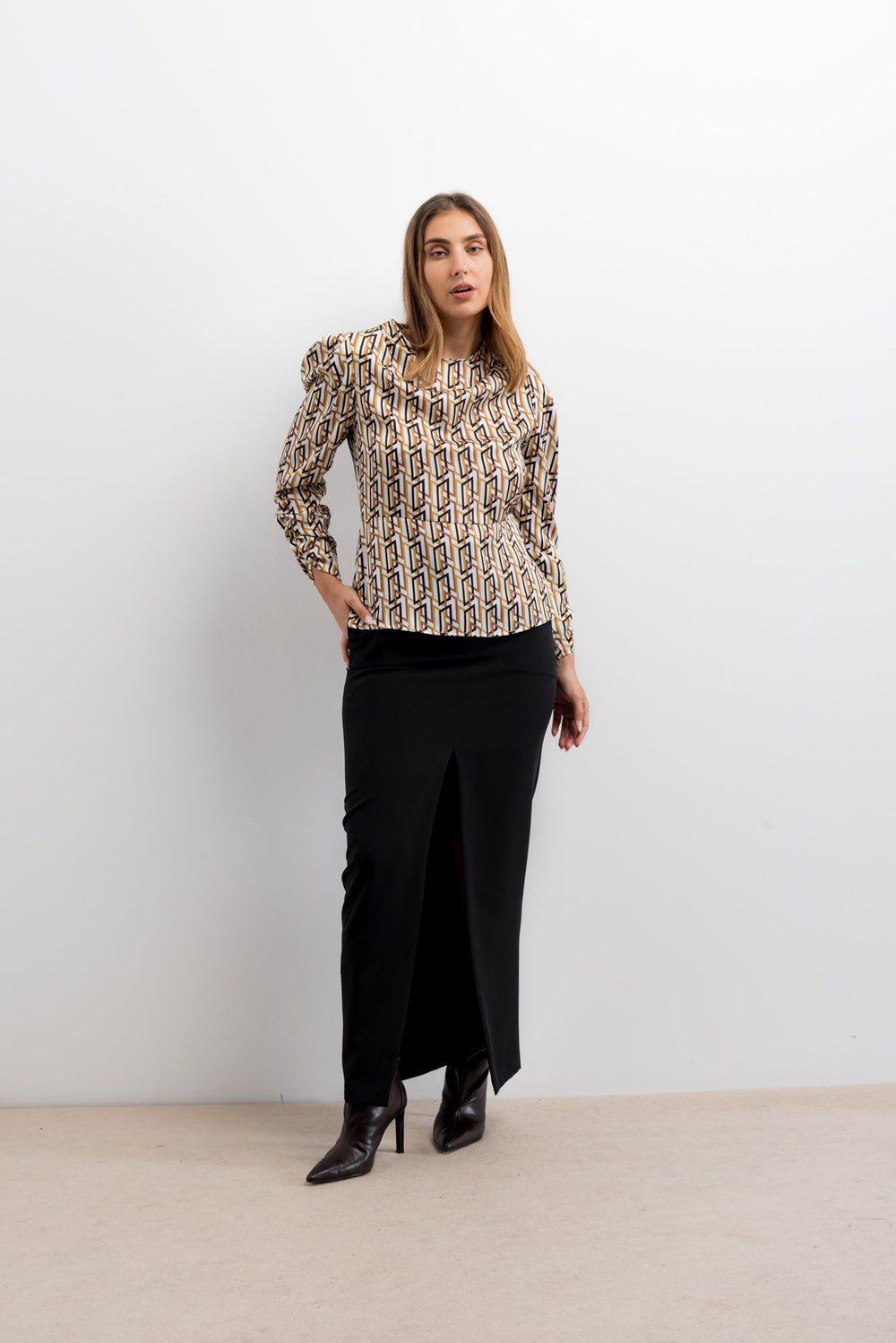 BLUSA ESTAMPADO GEOMETRICO