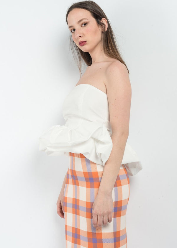 FALDA MIDI CUADROS DE LOLITO