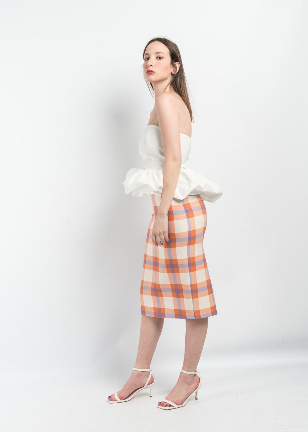 FALDA MIDI CUADROS DE LOLITO