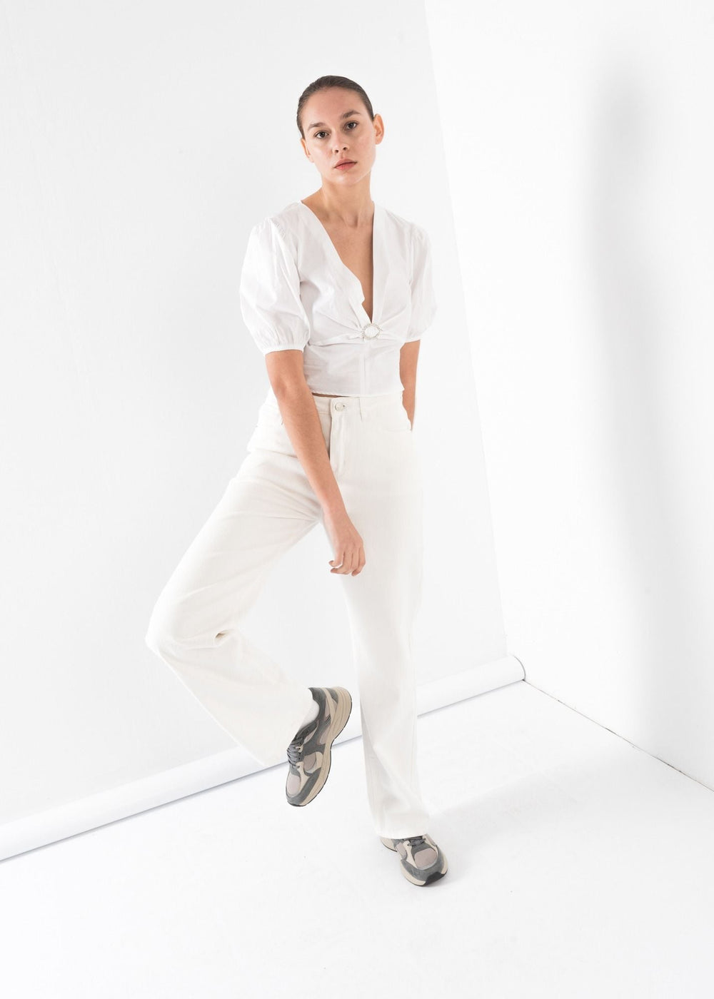 BLUSA HEBILLA BRILLO