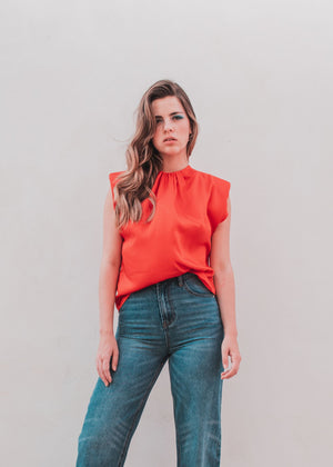 TOP SATINADO HOMBRERAS