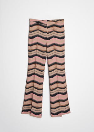 PANTALÓN FLARE ESTAMPADO