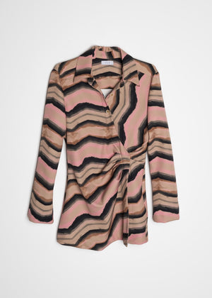 CAMISA FLUIDA ESTAMPADA