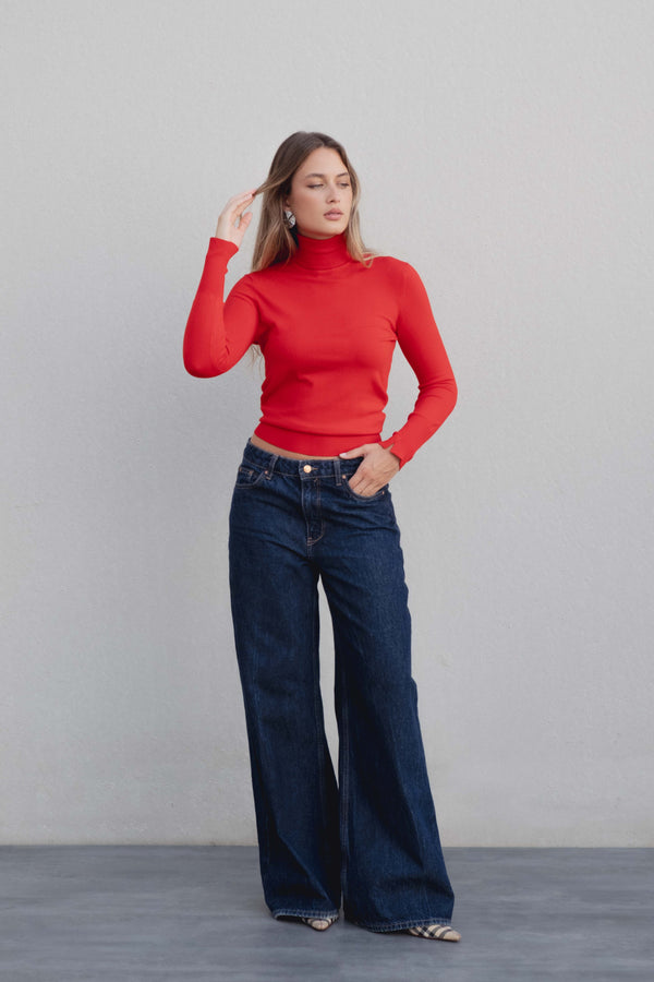 JERSEY BÁSICO PUNTO CUELLO SUBIDO