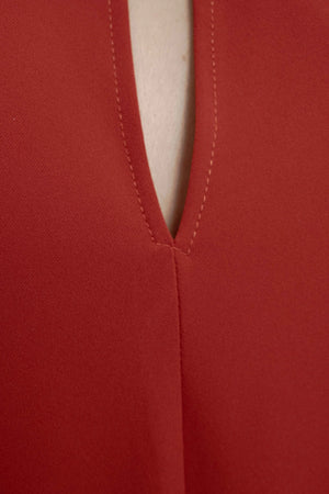 ROBE MIDI À NŒUD