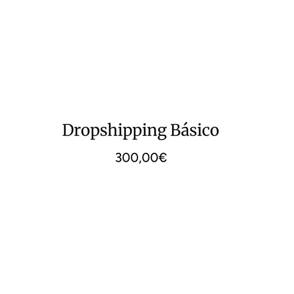 Dropshipping Básico