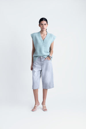 CHALECO PUNTO OVERSIZE